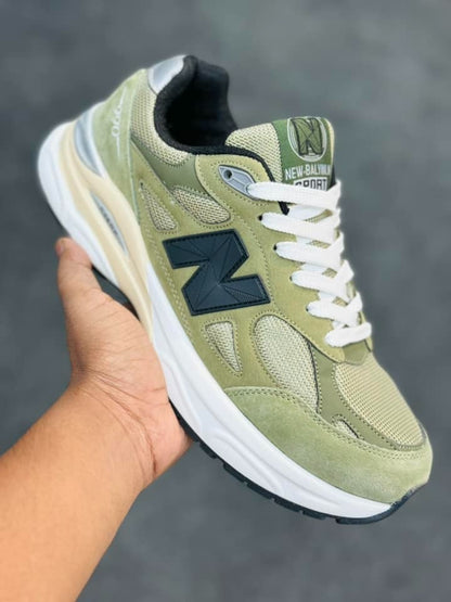 New Balance 990v3 Olive Grey