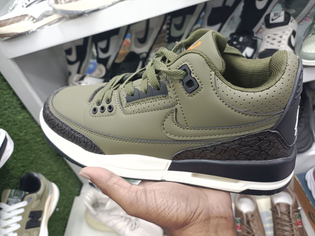 Air Jordan 3 Black Olive