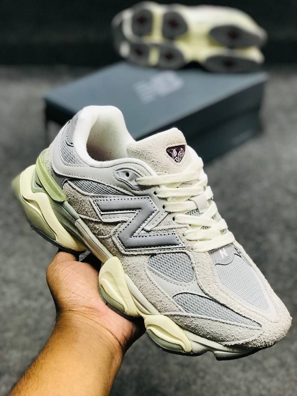 New Balance 9060 Sea Salt Concrete