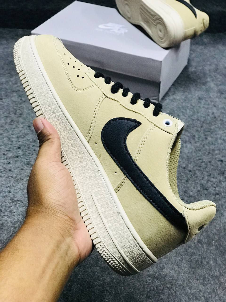 Nike Air Force 1 Low Beige Gold