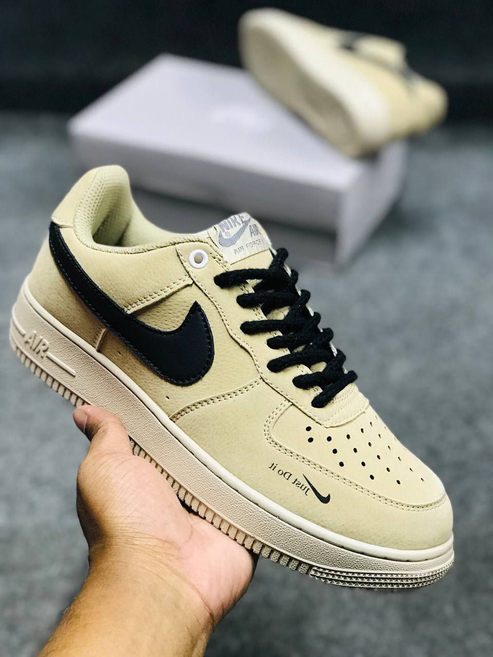 Nike Air Force 1 Low Beige Gold