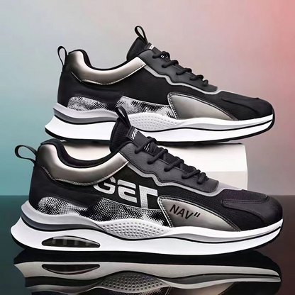 VIR Sport shoes man and leisure vir cushion breathable stitching casual shoes